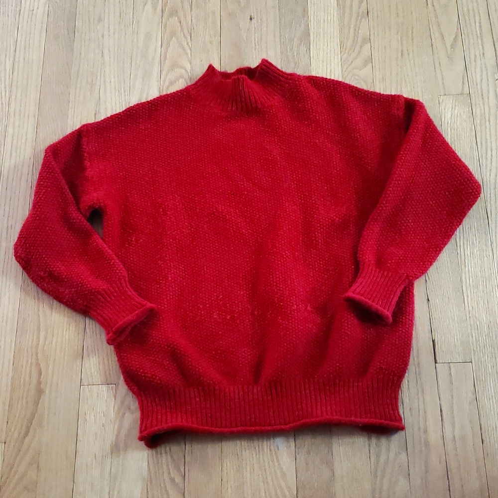 Red Knit Sweater